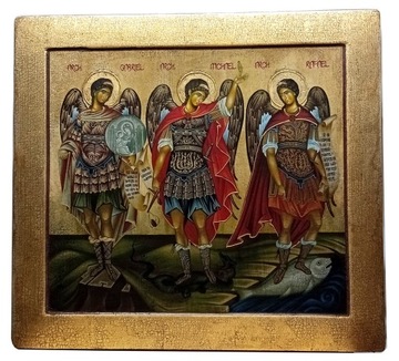 Archanioł Michał, Arch Gabriel i Arch Rafał  Ikona