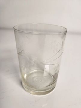 Stara szklanka kryształowa 