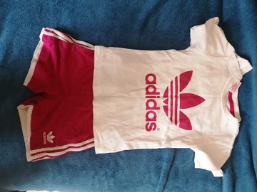 Komplet Adidas koszulka spodenki 86