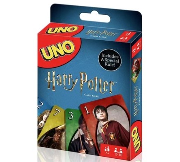 Karty UNO Edycja Harry Potter Gra Karciana