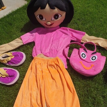 Kostium zywej maskotki Dora