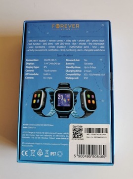 SMARTWATCH Look Me KW-500 GPS 4G BL FORE