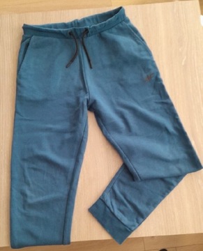 Spodnie dresowe 4f 152 - 158 niebieskie 