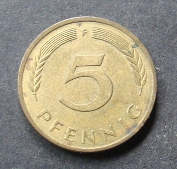 RFN - 5 Pfennig 1980 F