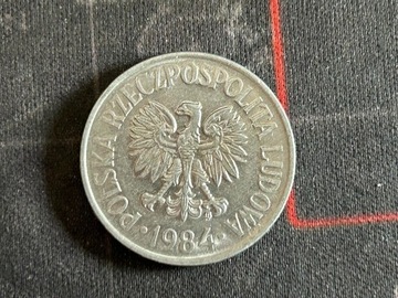 Moneta 50 groszy gr 1984 rok