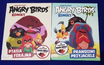 Angry Birds komiksy Ptasia Ferajna i Prawdziwi Prz