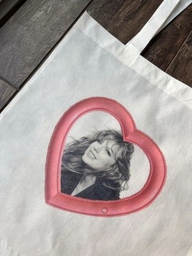 Nowa torba tote bag Taylor Swift serce heart