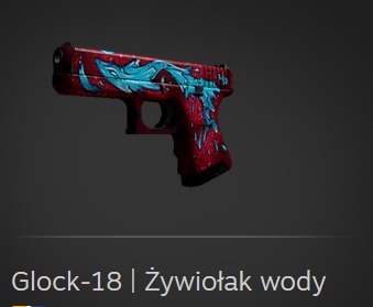 Glock-18 | Żywiołak wody cs:go skiny CS2 