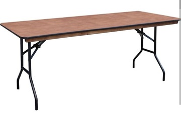 Stół drewniany składany 180x80 nowy