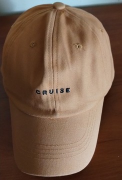 Beżowa czapka z daszkiem bejsbolówka CRUISE 