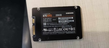 Samsung 250GB 2,5" SATA SSD 870 EVO