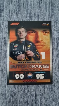  F1 Topps Turbo Attax 2022 LE3UR Dutch Orange 