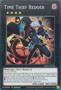 Yu-Gi-Oh - Time Thief Redoer MP20-EN040 (PSE)