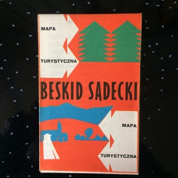 beskid sądecki mapa turystyczna 1976