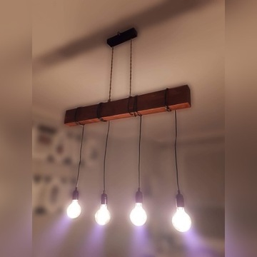 Lampa loft/rustykalna