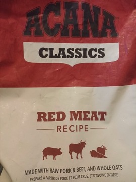 Acana red meat classic sucha karma dla psa 1200g