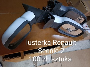 Lusterka Renault Scenic 2 