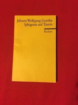 Johann Wolfgang Goethe Iphigenie auf Tauris j.nowa