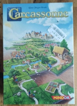 Carcassonne Mindok podstawa plus opat i rzeka 