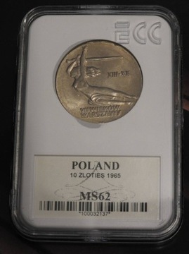 R-G Polska 10zł. 1965 Nike