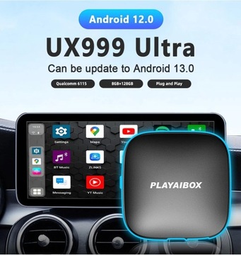Android Auto, CarPlay, Android 12, PLAYAIBOX UX999