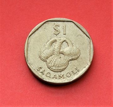 1  Dolar  1995 r -   Fiji    stan !!