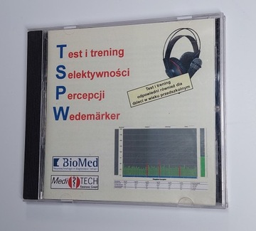 Test Selektywności Percepcji Wedemarker płyta CD