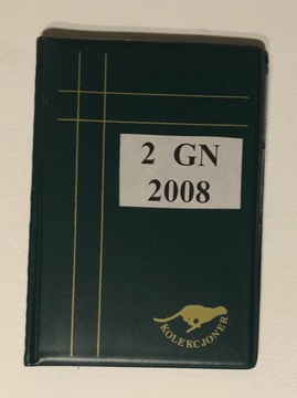 2008 - komplet 2 zł GN