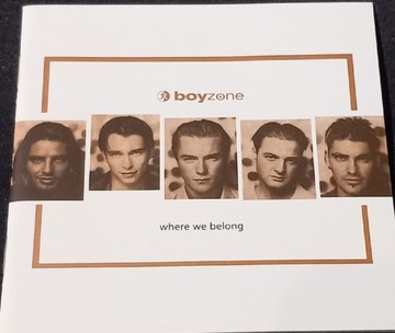 Boyzone where we belong cd