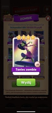 Coin master Taniec zombie