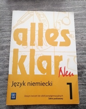 Książka do języka niemieckiego allas kler
