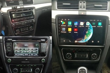 Radio nawigacja android Skoda Superb 2 2008-14 10"