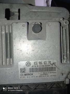 Sterownik silnika VW cady 1.9 TDI 2010