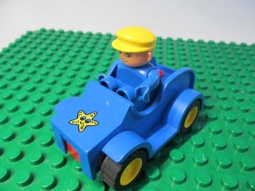 LEGO DUPLO samochód niebieskie 