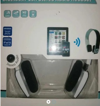 Słuchawki blutooth 2ch Atereo Audio Headser