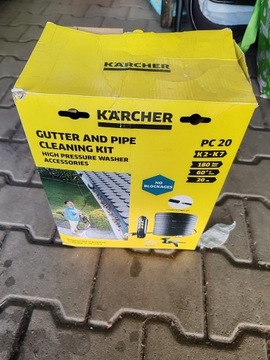 Karcher PC20 , zestaw do czyszczenia rur i rynien