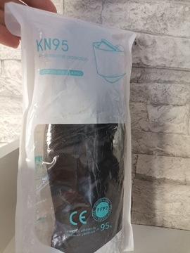 Maska KN95 ,10 sztuk, czarne