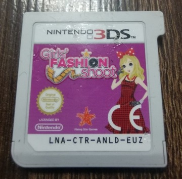 Girl's Fashion Shoot na Nintendo 3DS.