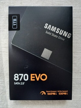 Puste pudełko po dysku SSD Samsung 