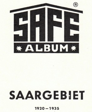 SAARGEBIET, SAFE Album 16 kat w solidnej oprawie