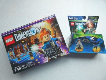 2 x LEGO Dimensions Fantastic Beasts  71253 71257