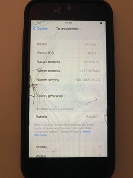 Sprzedam telefon IPhone SE 