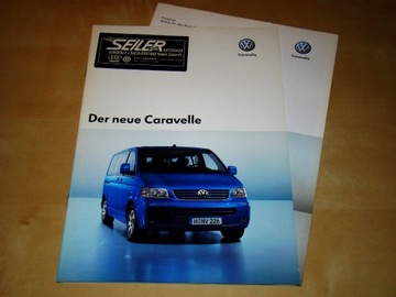 Prospekt Volkswagen Caravelle 2004