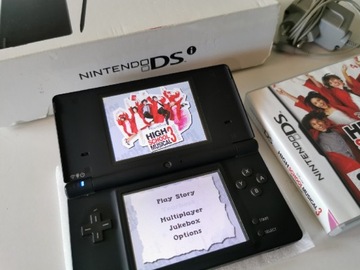 Nintendo DSi w oryginalnym pudełku, gra 