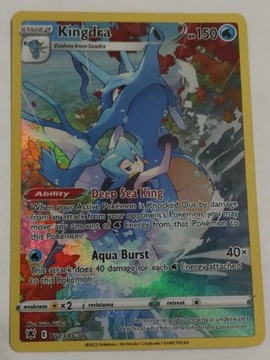 Karty pokemon Kingdra full art TG03/TG30