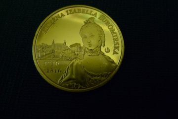 Izabella Lubomirska Łańcut medal pamiątkowy