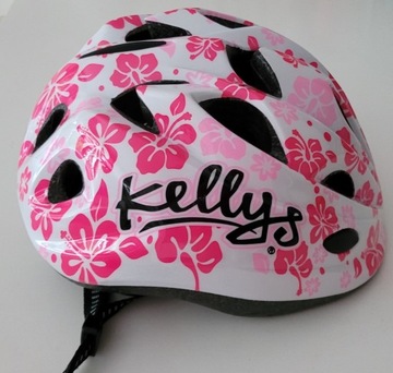 Kask rowerowy Kellys dla dziewczynki