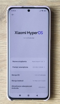 Xiaomi 12x Purple