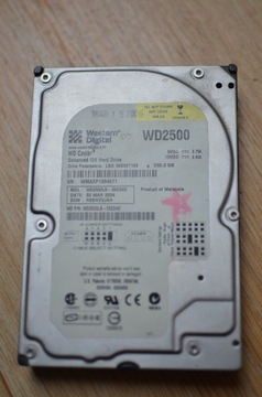 Dysk WD WD2500LB - 250 GB IDE