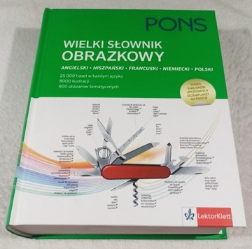 WIELKI SŁOWNIK OBRAZKOWY. PONS. Nowy!!!